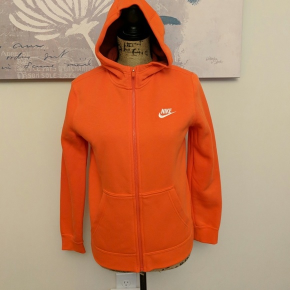 🔥Last one! Nike Red Orange Hoodie - Picture 4 of 7
